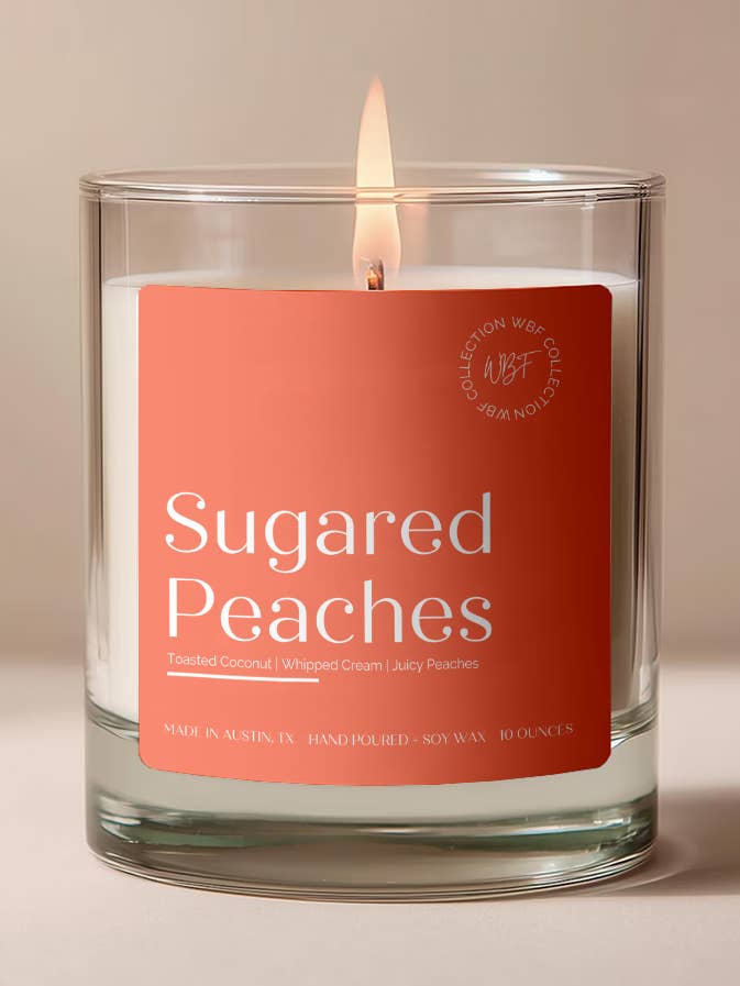 Melocotones Azucarados para venta al por mayor de Walk By Faith Candles Co.