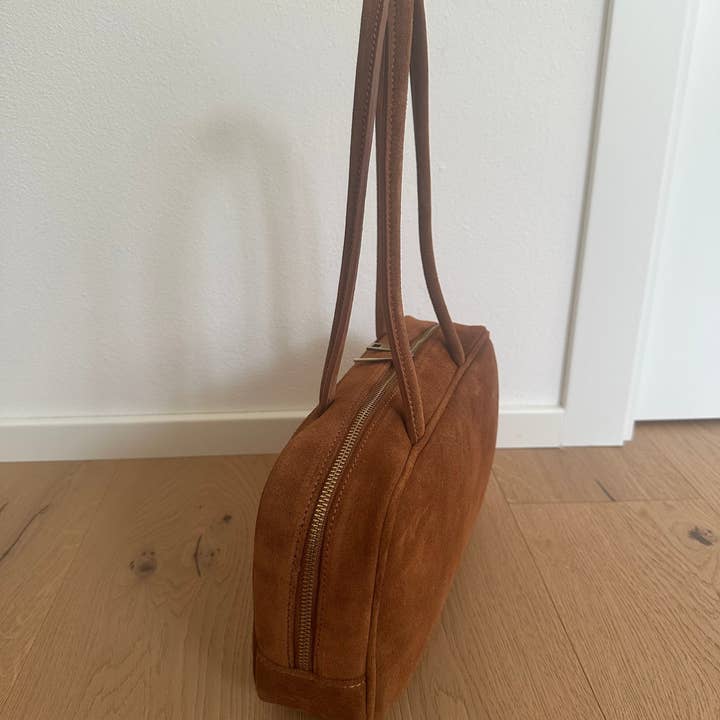 Zhade - Wholesale Shoulder Bag - Women's - CLARA MIDI - suede6