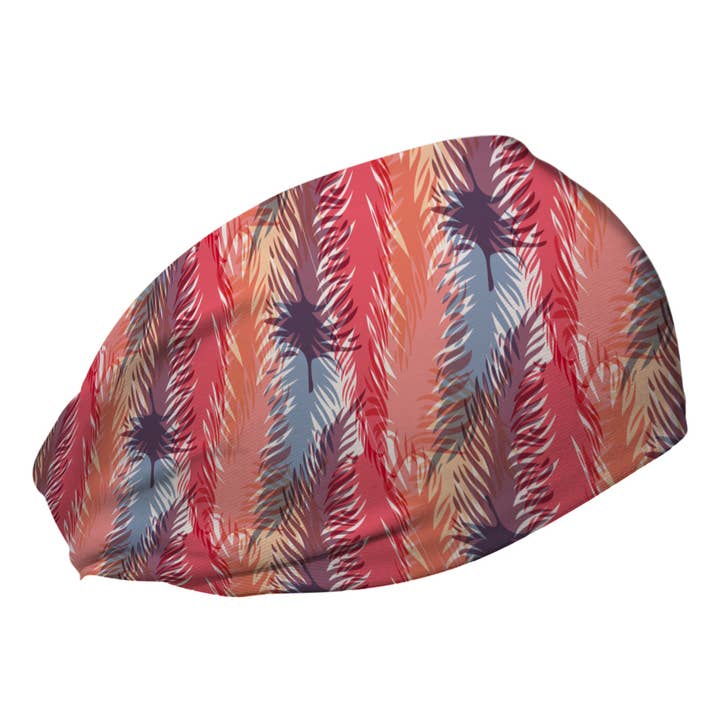 Pastel Feathers Cooling Headband for wholesale by Bani Bands Headbands