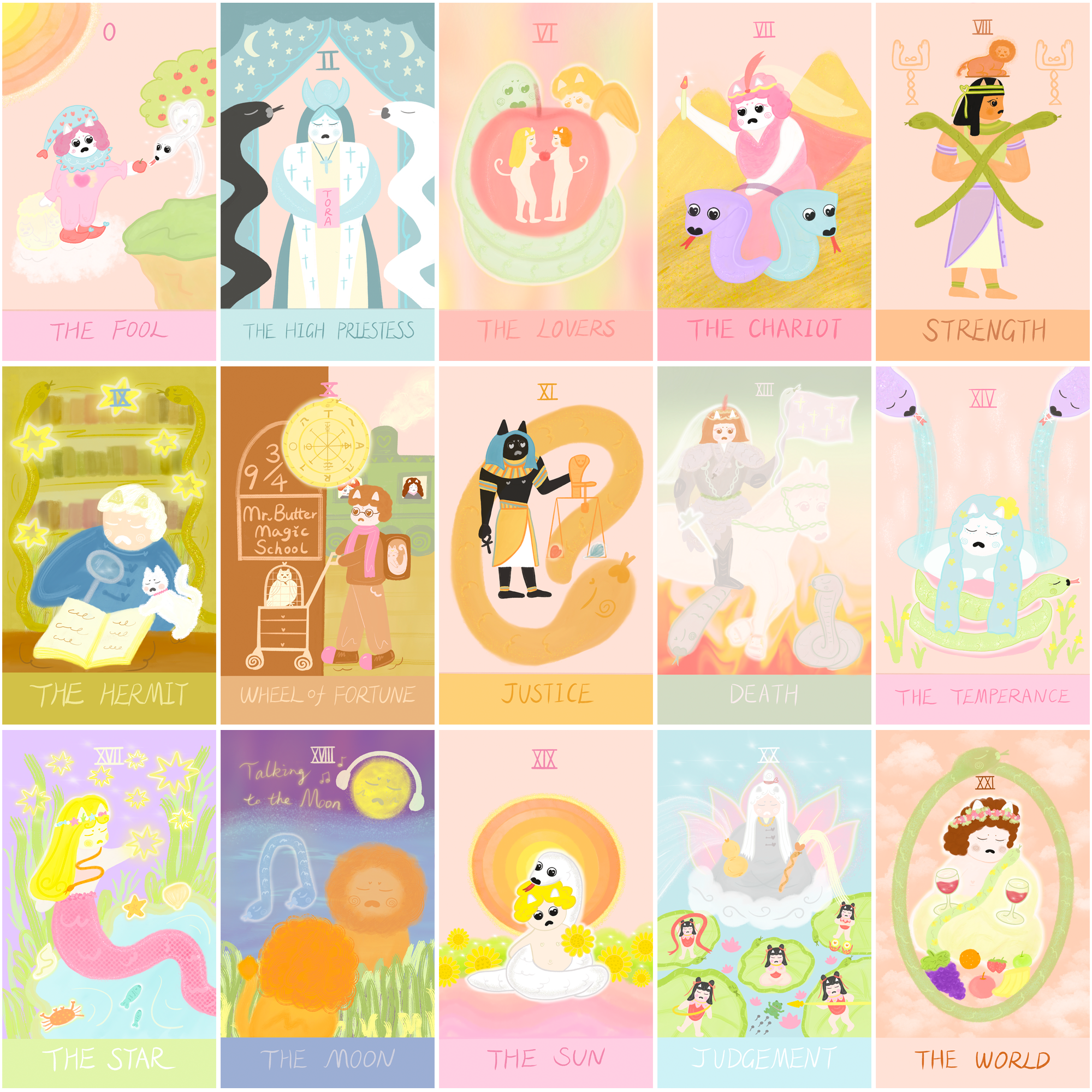 Vermilion Collection - Wholesale Tarot Cards - Mr. Butter Tarot10