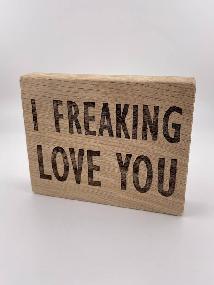 Mini cartello AB - Amore per la vendita all'ingrosso da parte di AB Handcrafted