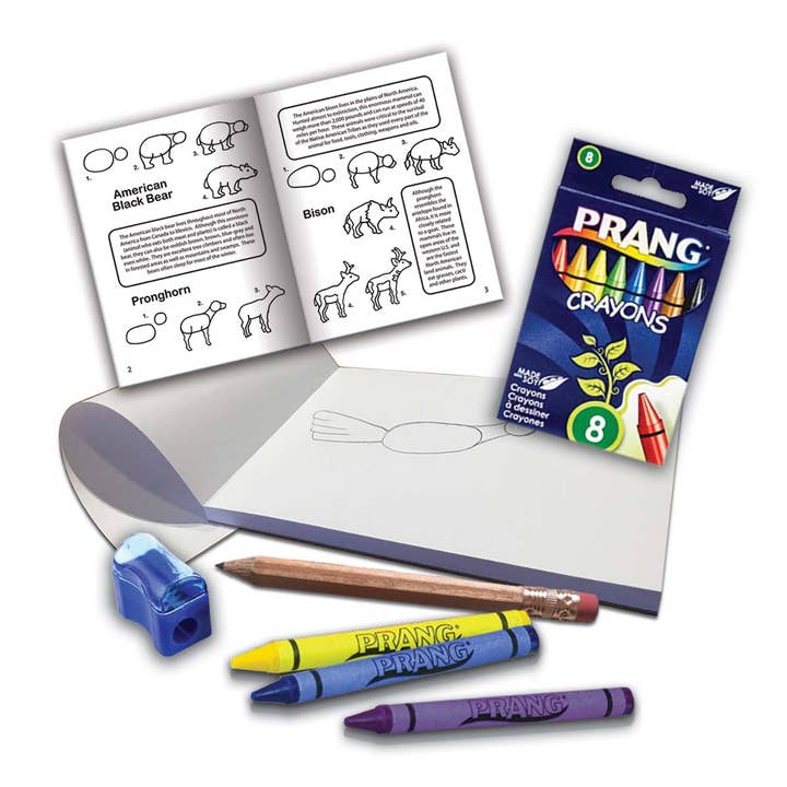 Jr. RangerLand - Wholesale Art Set - Kids & Baby - How to Draw North American Animals Art Kit3