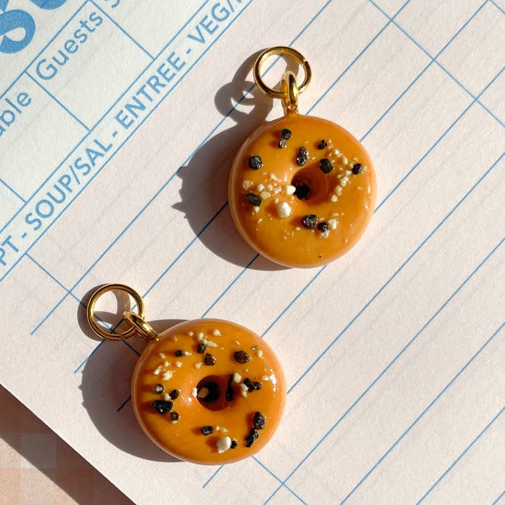 Everything Bagel Charms for wholesale by Bold Blossom Shop