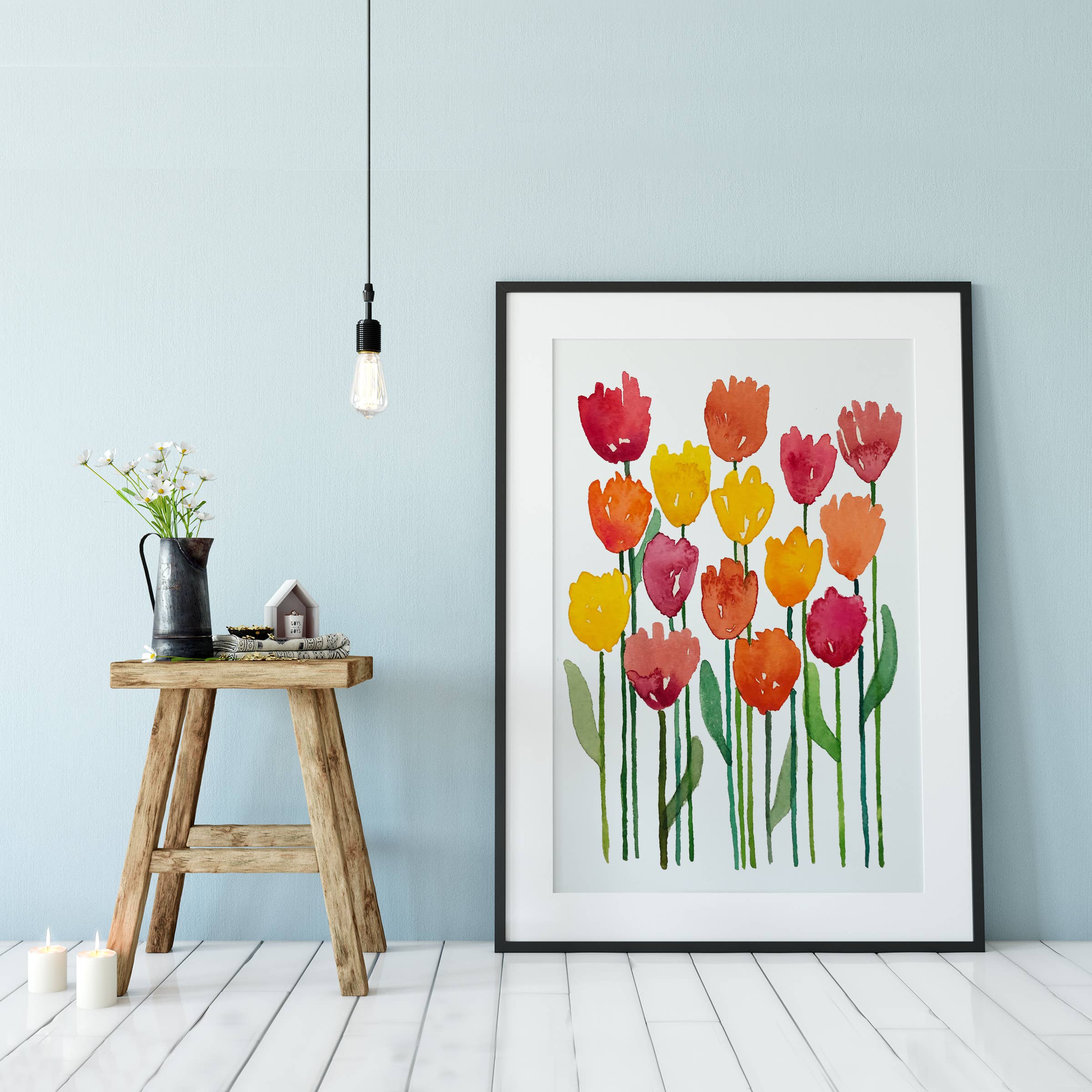 BrightKind Creative - Wholesale Art Print - Floral - Tulips1
