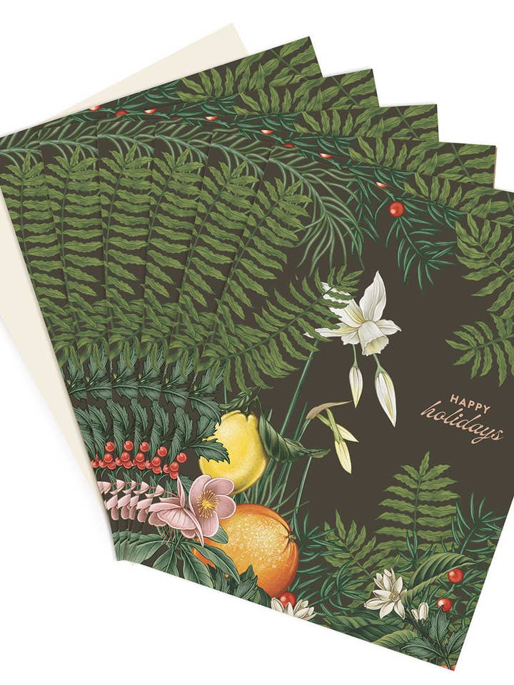 Helg | Moss Vinter Citrus Botaniska | Vykort för wholesale av LINNA