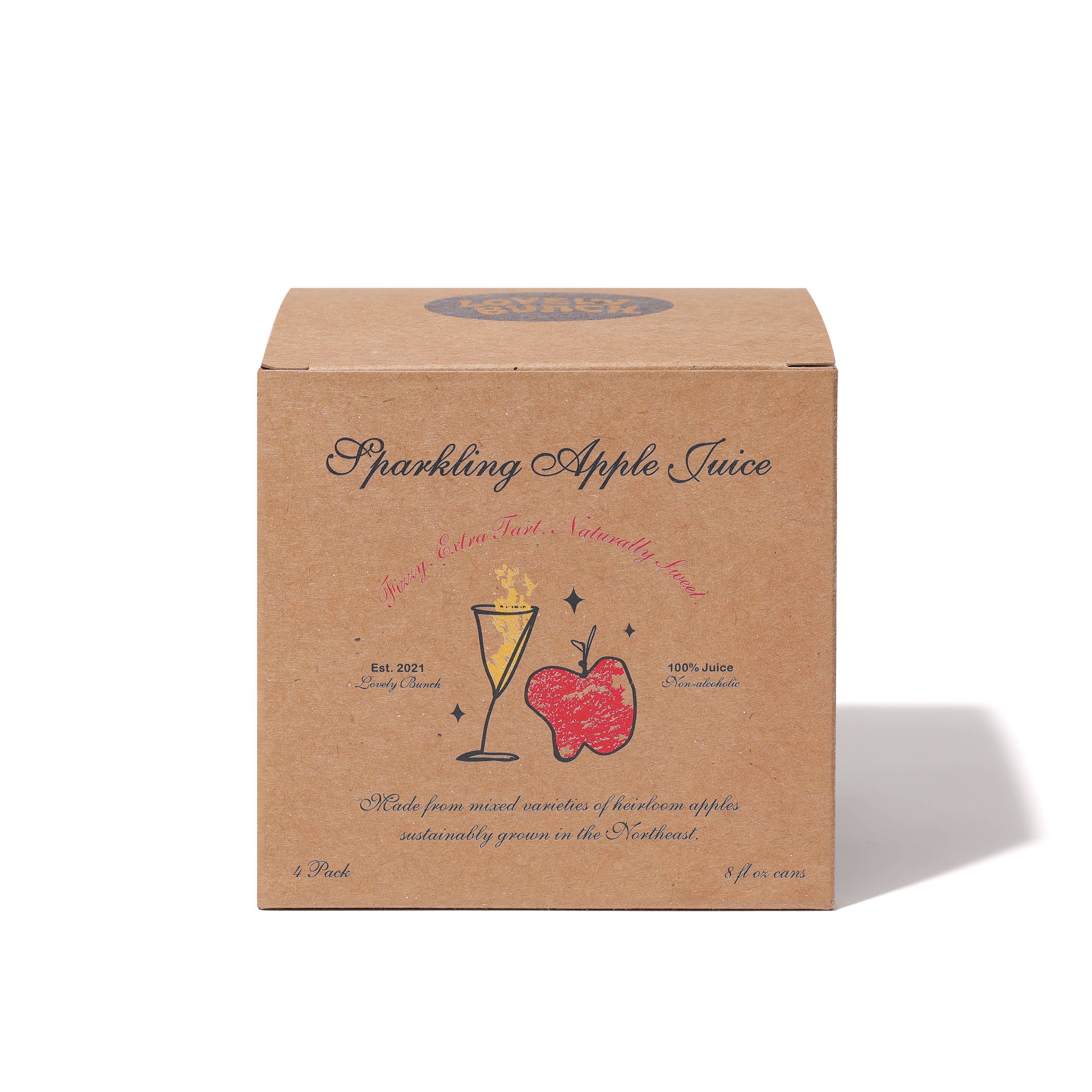 Lovely Bunch - Wholesale Apple Cider - Sparkling Apple Juice 4pack1