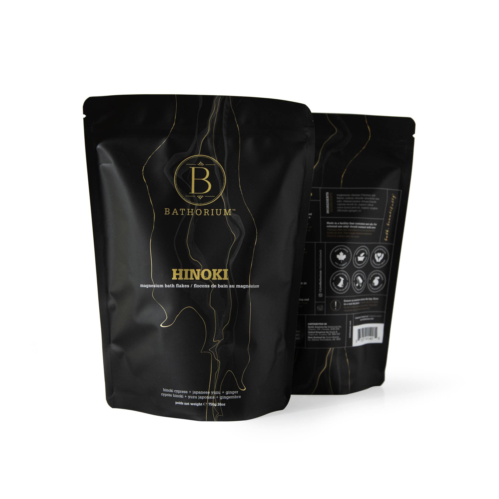 Bathorium - Wholesale Bath Soak/Milk - Hinoki Magnesium Bath Flake Soak 750g2