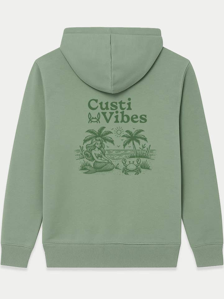 Custi Mikelo: Men's Clothing & Christmas Gifts - Wholesale Hoodie - Men's - Green Hooded Sweatshirt | Nantes0