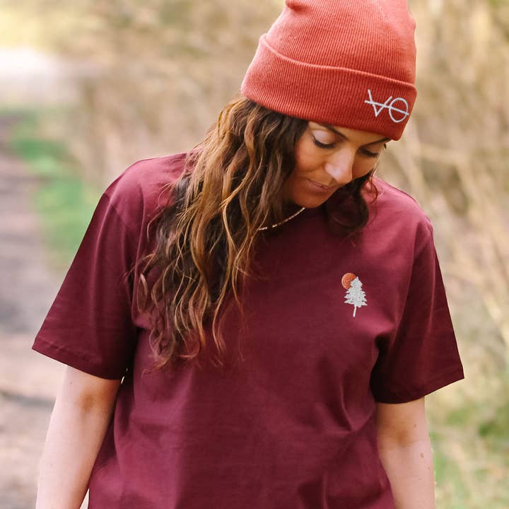 Evergreen Besticktes T-Shirt (Unisex) für den Großhandel von VO