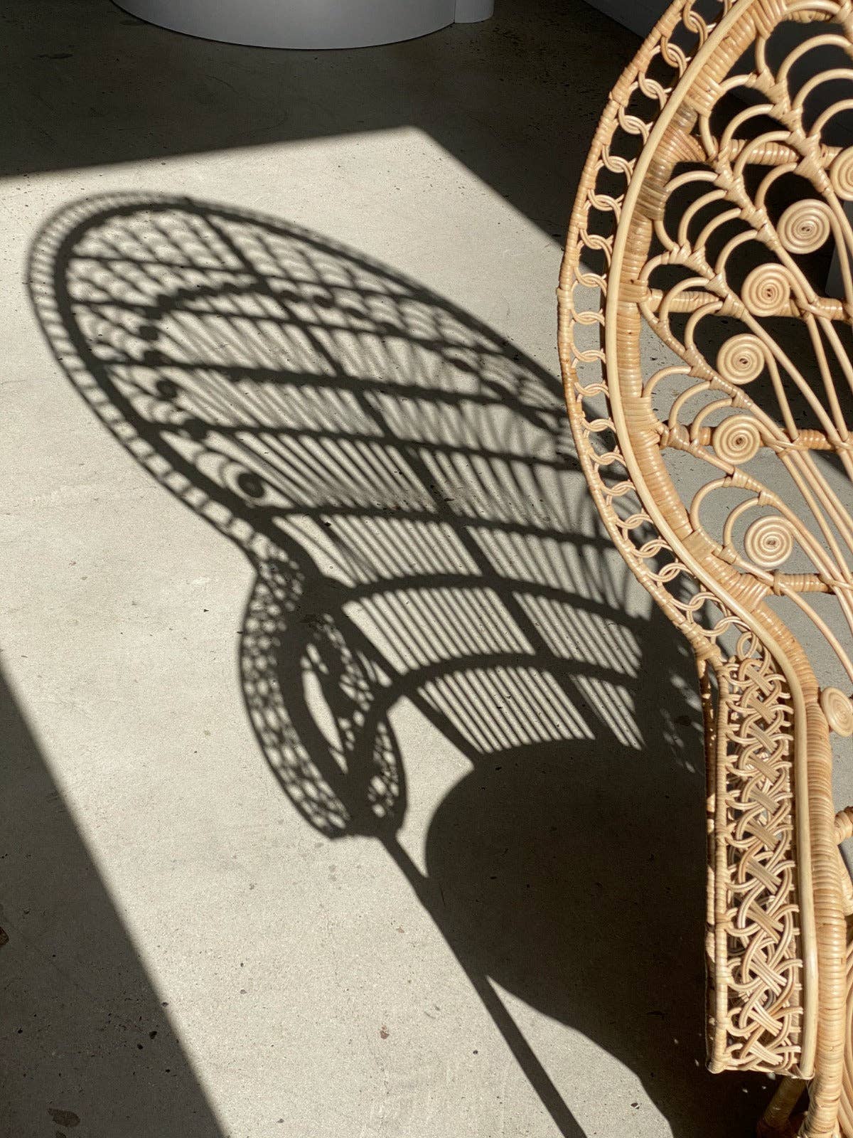 Office Objets - Wholesale Chair - Emmanuelle armchair in rattan with peacock patterns46