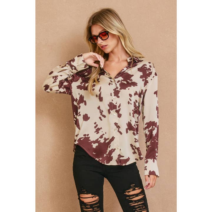 Camicia con Colletto Sable Skies per la vendita all'ingrosso da parte di Dress Forum