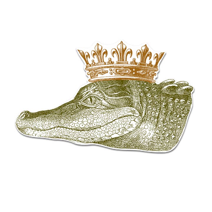 King Gator Door Sign for wholesale by Alexa Pulitzer