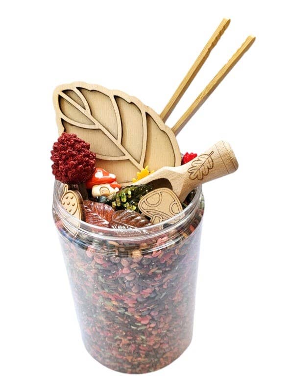 Kiddi - Wholesale Toy Set - Kids - Pour and Play Autumn - Sensory Fun