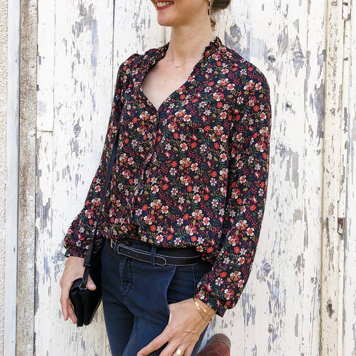 Super Bison - Wholesale Craft Sewing Kit - Women's Pattern Shirt and Dress Joséfa (sizes 32 to 52)7