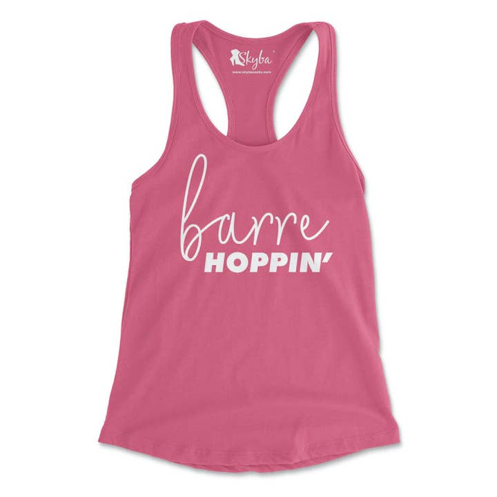 Skyba - Wholesale Tank Top - Women's - Barre Hoppin' - Women's Slim Fit Tank3