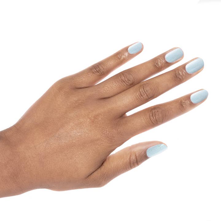 Duri Cosmetics - Wholesale Nail Polish - 771 Speck-Tacularly Me, Light Blue Speckle Nail Polish