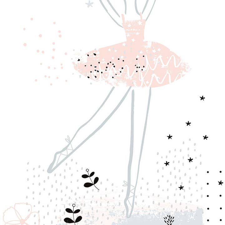 LILIPINSO - Vente Poster - BALLERINE - Affiche sans cadre ballerine (P0203)1