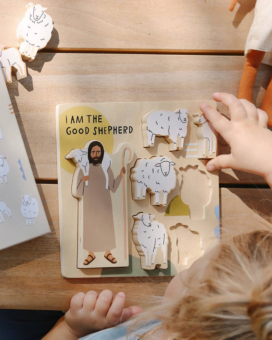 Be A Heart - Wholesale Puzzle - Kids - Good Shepherd Wooden Puzzle1