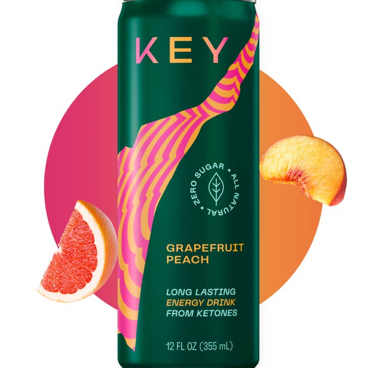 KEY - Wholesale Sports/Energy Drink - GRAPEFRUIT PEACH