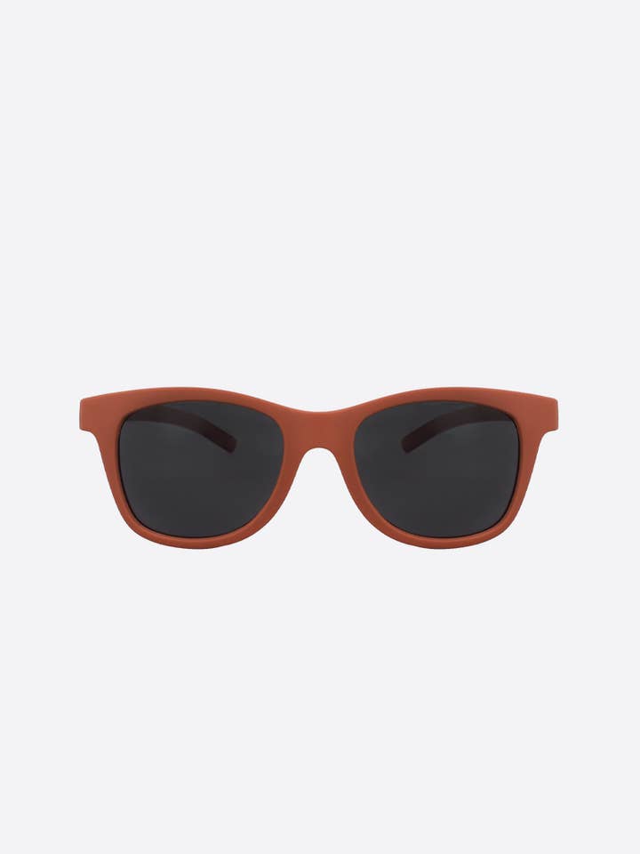 Lunettes de soleil pour enfants (polarisées) - Polixo orange mat pour la vente par OCEANIDES EYEWEAR
