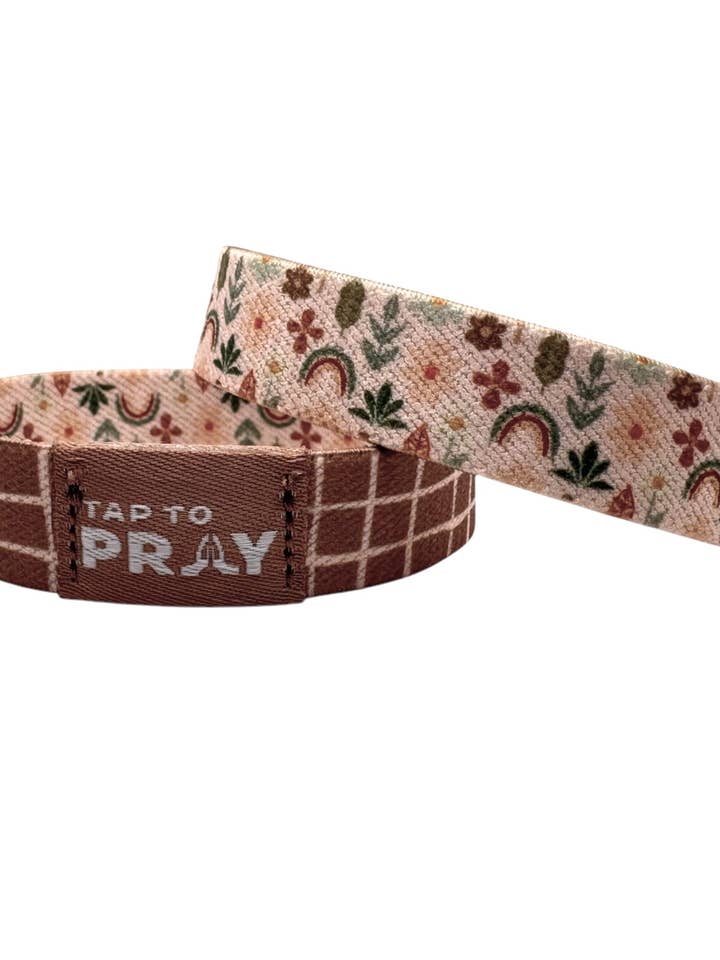Tap To Pray™ Wristbands - Prairie &  Plaid and other Purchase Wholesale cross country. Free Returns & Net 60 Terms on Faire trending on Faire.