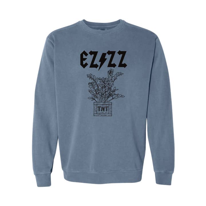 PlantPeople EZ/ZZ Band Sweatshirt for wholesale by GreenLens