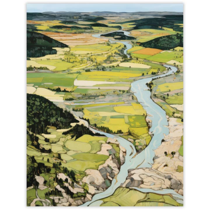 Biglietto Azzurro del Fiume Vuoto per la vendita all'ingrosso da parte di Waterknot