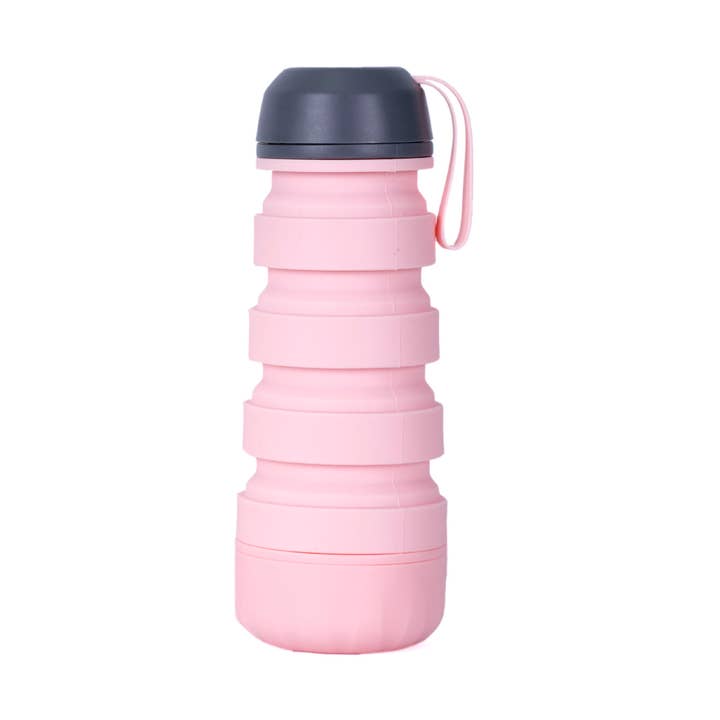 FOLDABLE BOTTLE PASTEL PINK HF for wholesale by Helio Ferretti