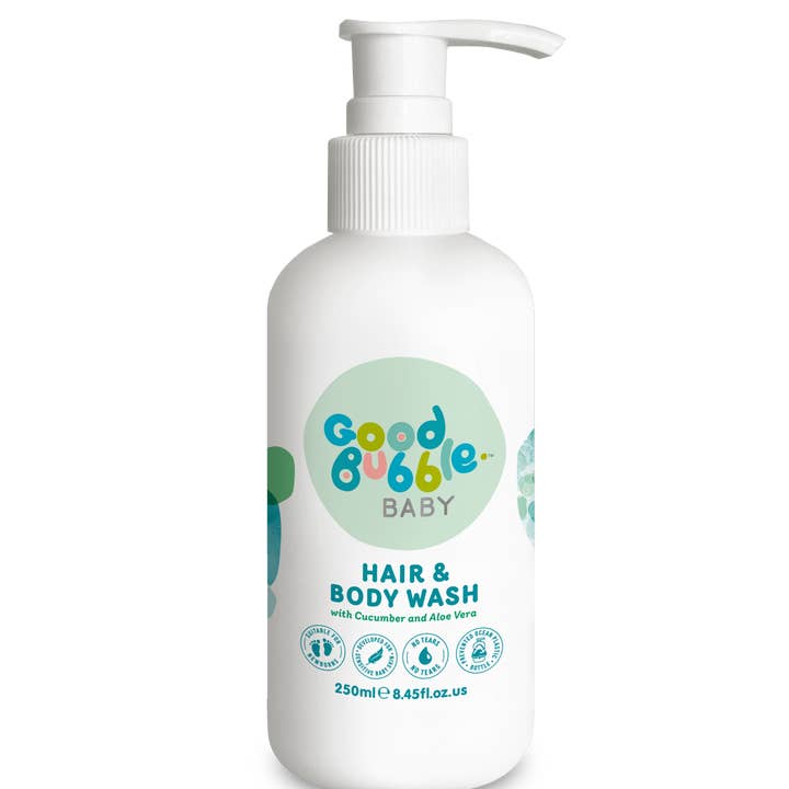 Good Bubble - Vente Gel douche – enfant et bébé - Nettoyant pour cheveux et corps Good Bubble Baby 250 ml0