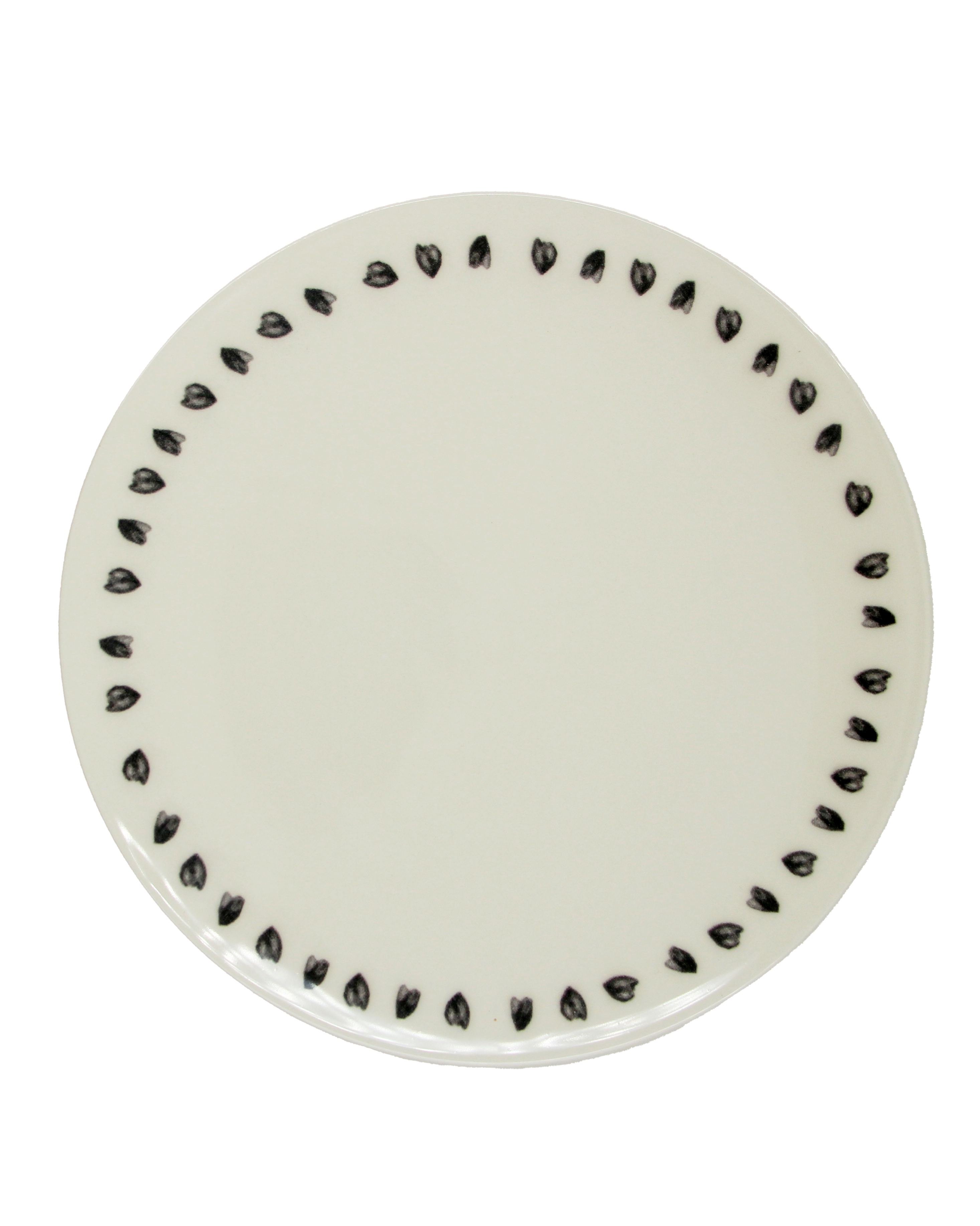 Pó de Barro - Wholesale Dinner Plate - Dinner Plate Hearts Butterfly Effect0