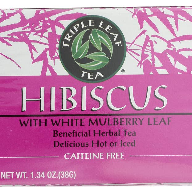 Triple Leaf Tea – Chá de saúde/Detox por atacado – Chá de hibisco com folha de amoreira branca2