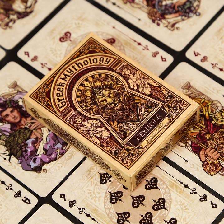 Greek Mythology Playing Cards for wholesale by Vermilion Collection