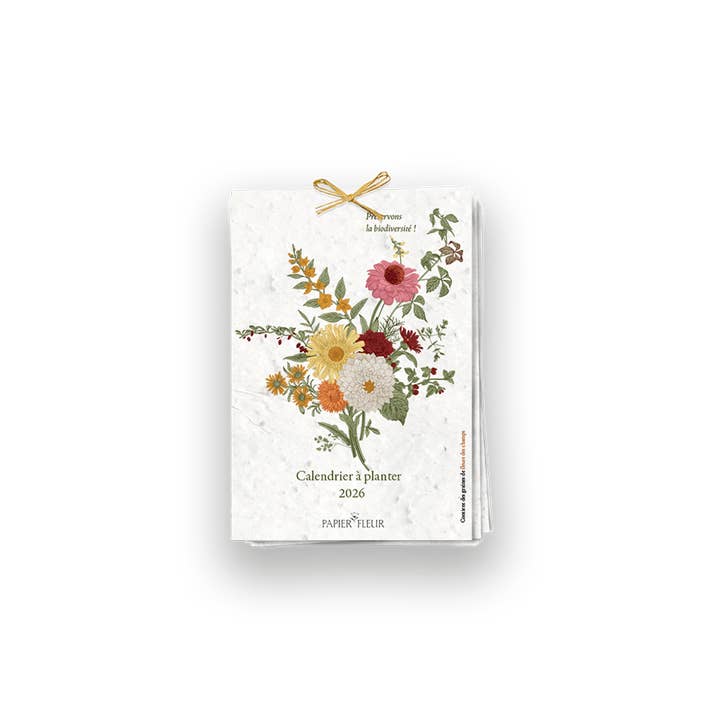 Papier Fleur - Wholesale Calendar - 2026 Planting Calendar, Biodiversity1