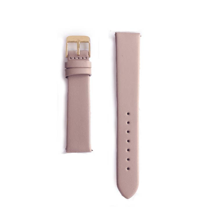 Nude pink strap - gold buckle for wholesale by Kauai watches