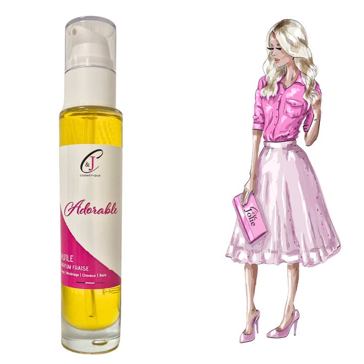 Cire & Jolie - Wholesale Bath & Body Set - Sublime Adorable Pack - Wild Strawberry Perfume5