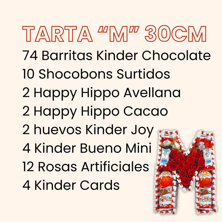 IAMI - Vendita all'ingrosso Confezioni di cioccolatini - Regalo per la festa della mamma per bambini - Lettera M ripiena di cioccolato