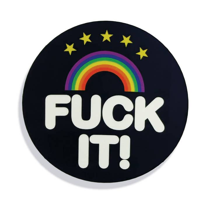 Scheiß drauf Aufkleber für den Großhandel von Culture Flock