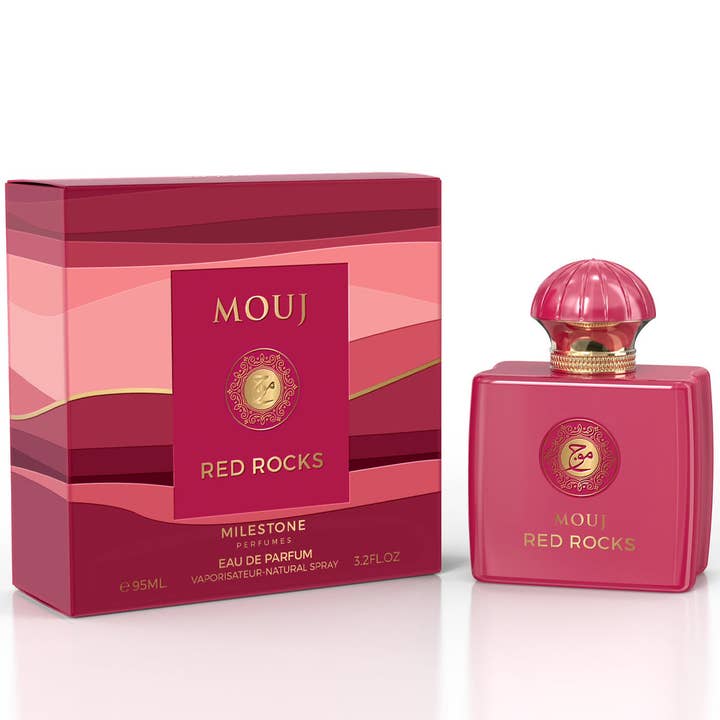 MILESTONE Mouj Red Rocks (Unisex) 95ML EDP für den Großhandel von FRAGRANCE WHOLESALE LTD