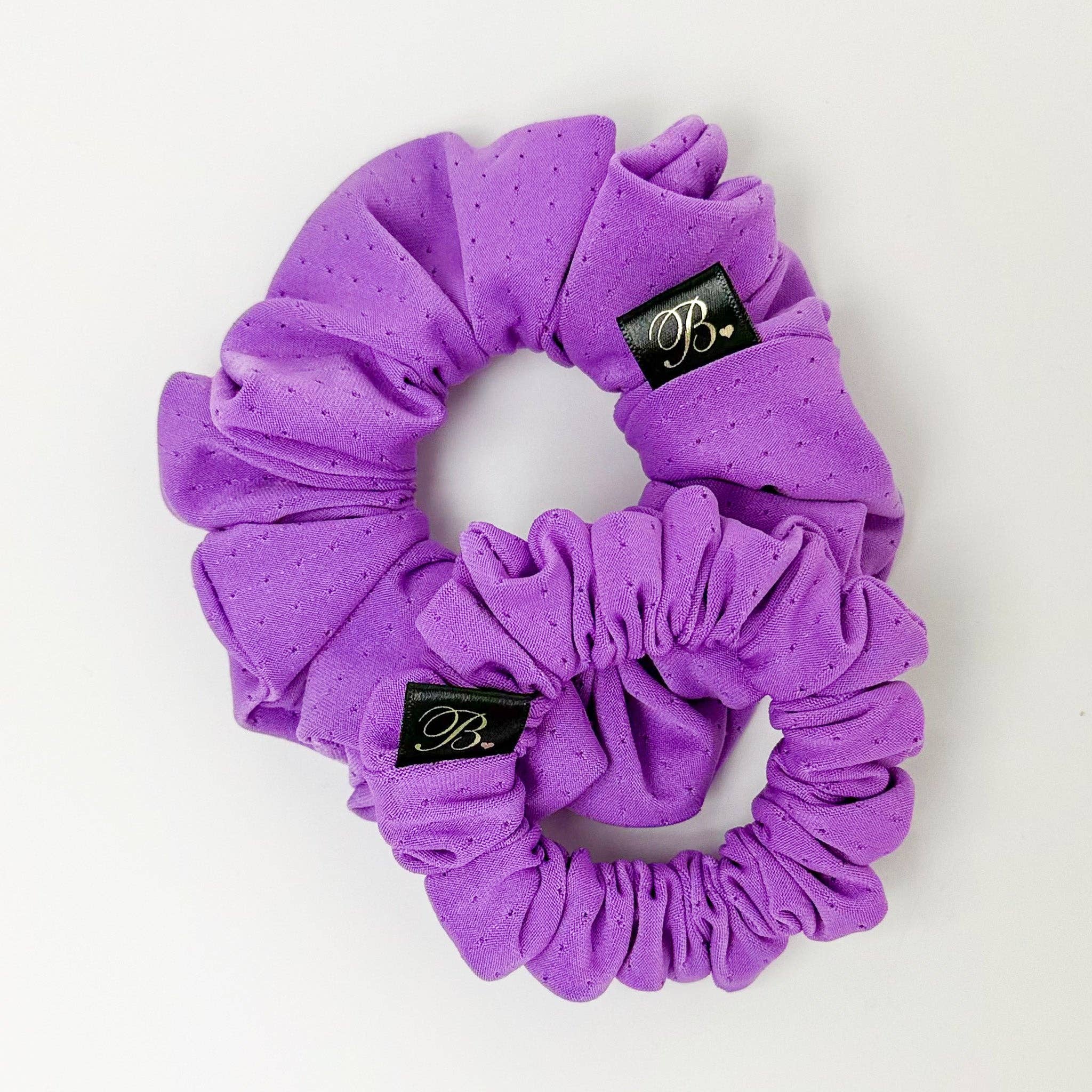 B. LUVV & CO. - Wholesale Scrunchie - Women's - Athletic Scrunchie in Orchid Pop1