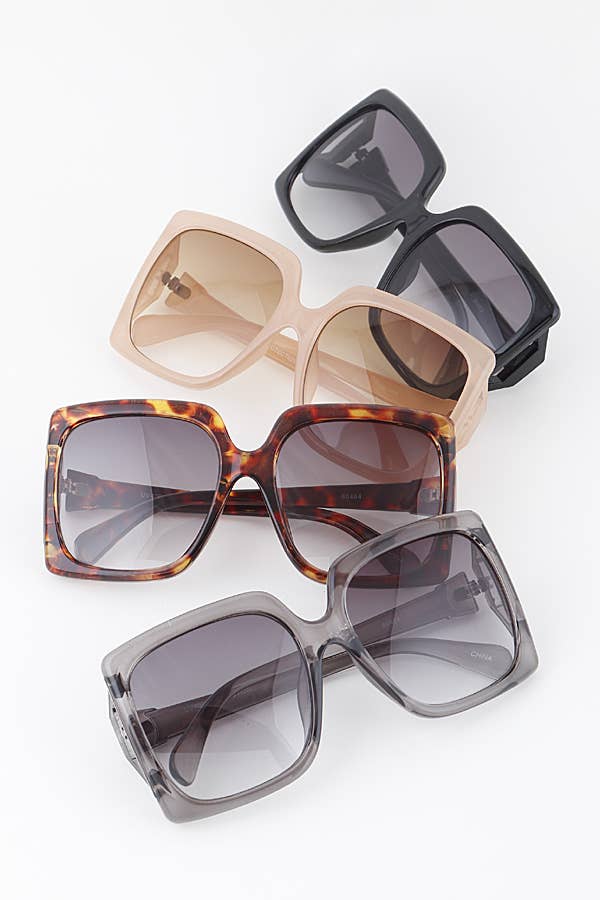 Bland farve Moderne Gradient Butterfly Solbriller for engroshandel på Faire0