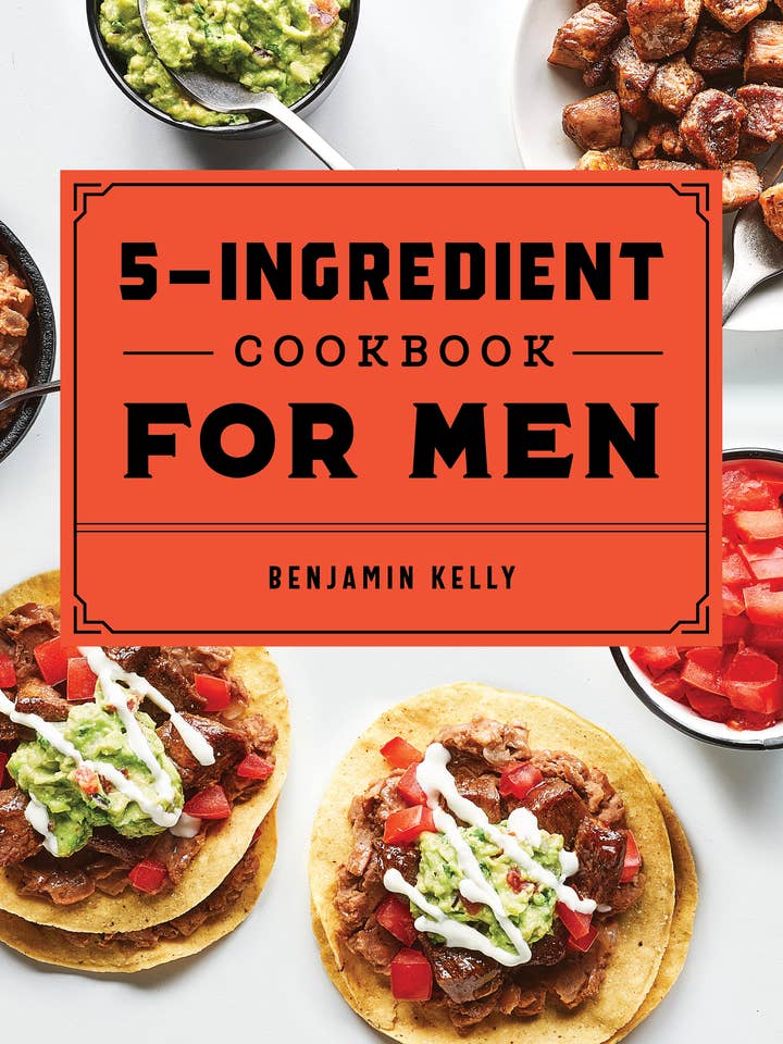 5-Ingredient Cookbook for Men for wholesale by Sourcebooks