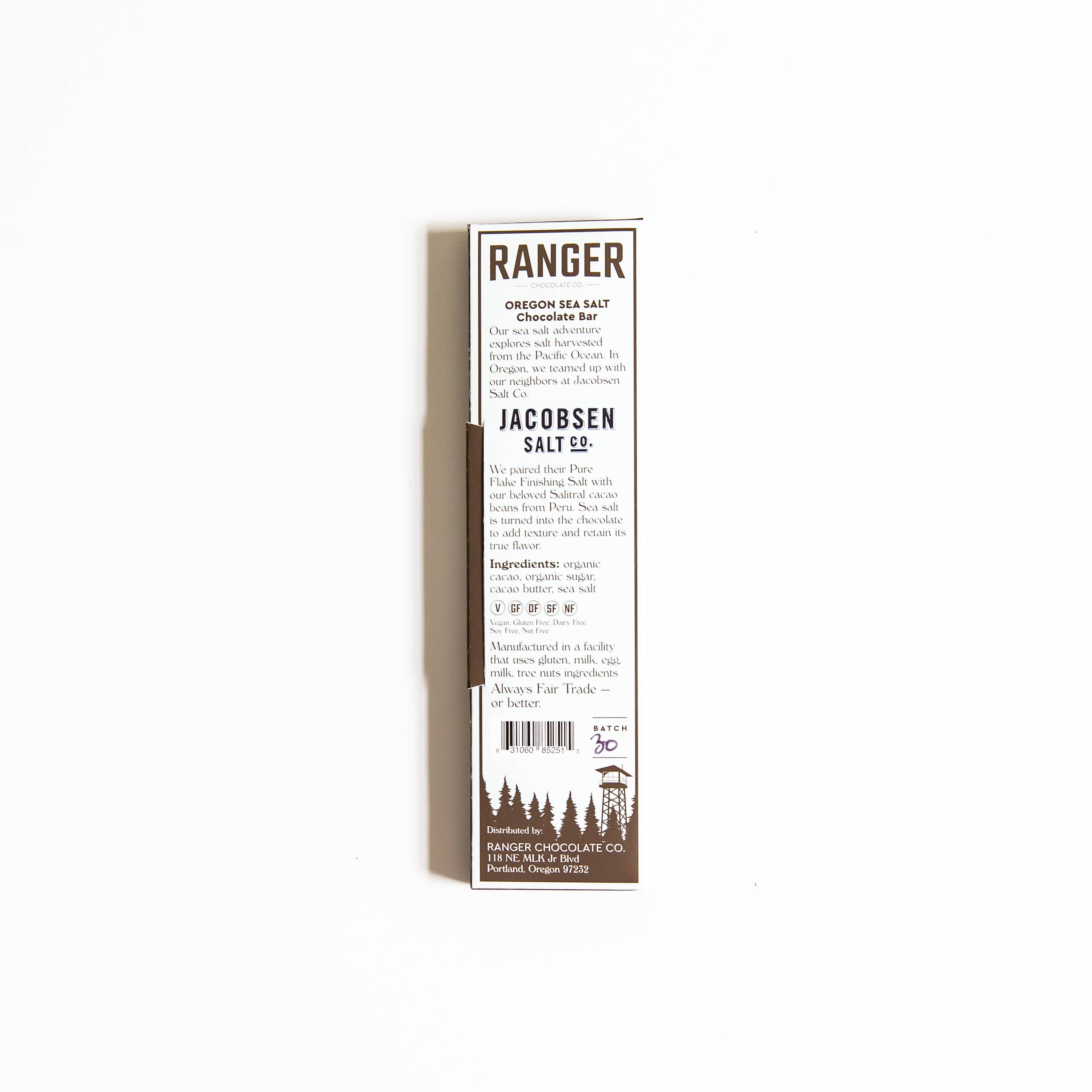Ranger Chocolate Co. - Wholesale Chocolate Bar - Oregon Sea Salt Chocolate Bar3