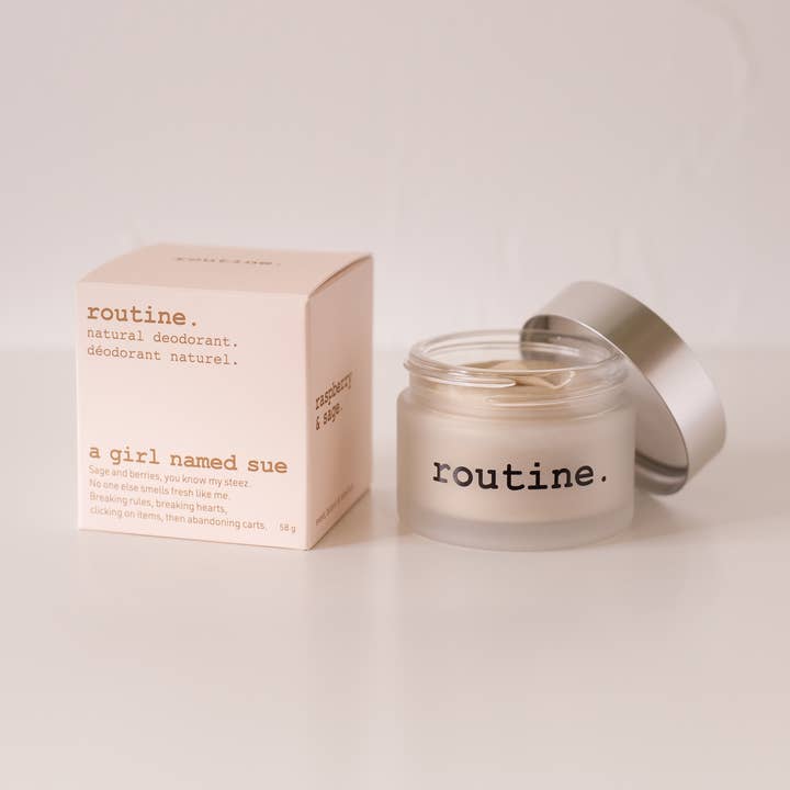 Routine Natural Beauty - Vente Déodorant – femme - Bocal de déodorant A Girl Named Sue 58 g