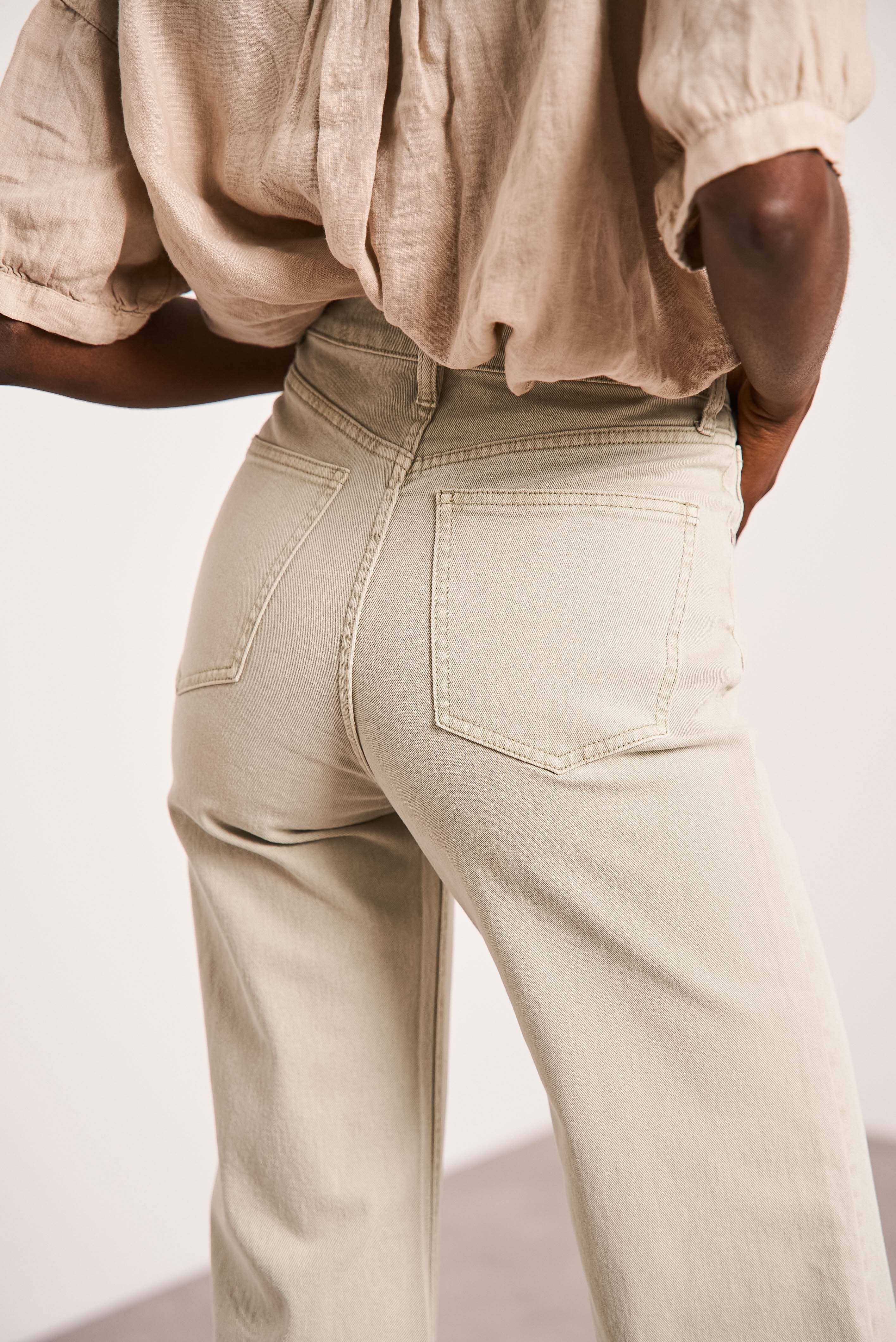 Oraije Paris - Vendita all'ingrosso Jeans - Donna - Jeans Barbara a gamba larga44