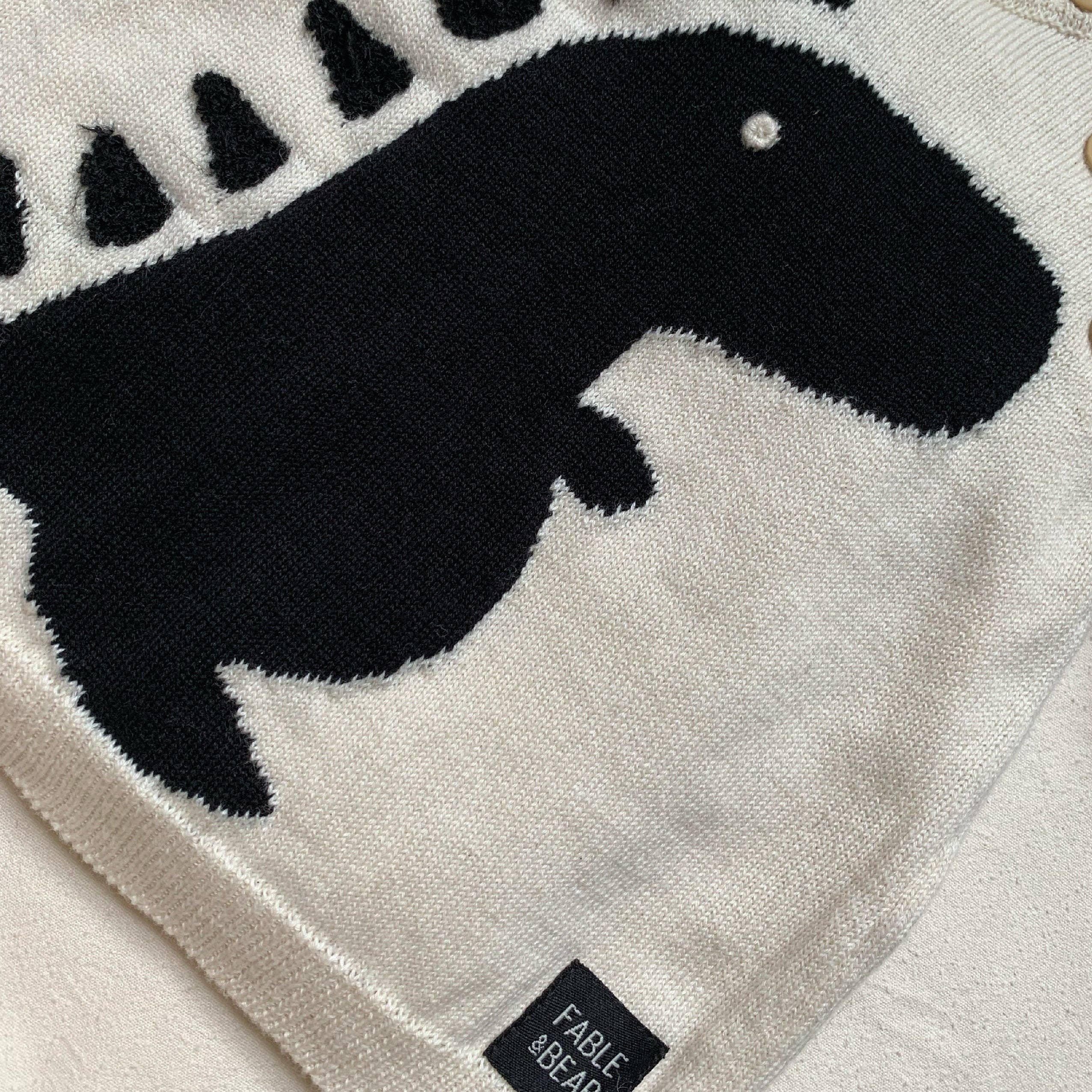 Fable & Bear - Wholesale Knit Sweater - Baby - Dino Jumper4