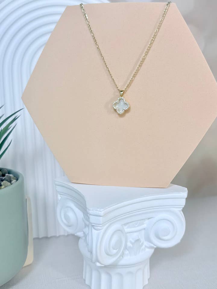 Perla Trébol para venta al por mayor de NEM Designs