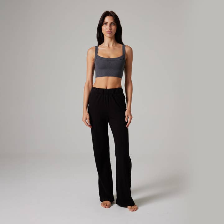 Talentless - Wholesale Tank Top - Women's - WOMENS RAW HEM RIB CROP TANK