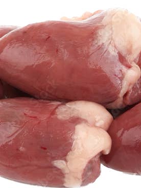 Single ingredient freeze dried chicken heart dog and cat treats for wholesale by Bear's Bites, LLC