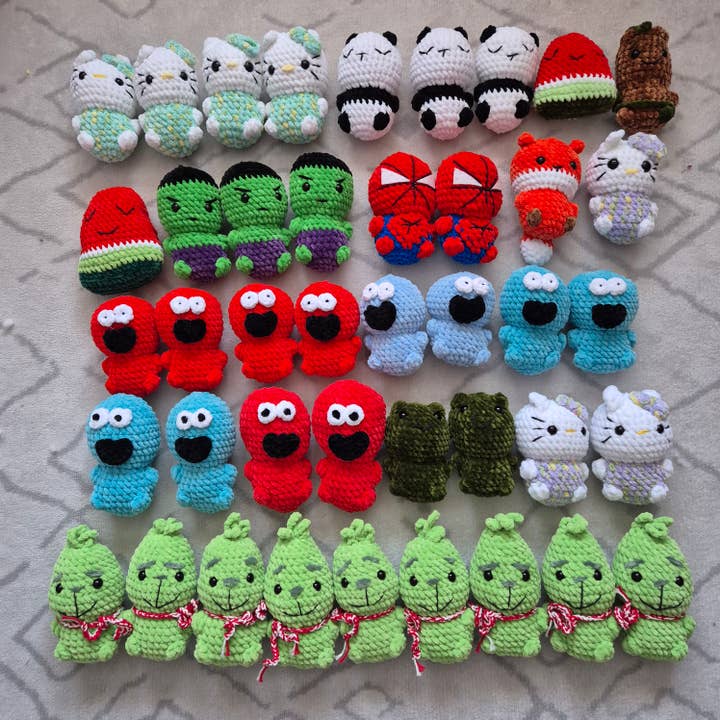 Crochet Plushie Toy, Amigurumi Stuffed Toy for wholesale by despinacrafting