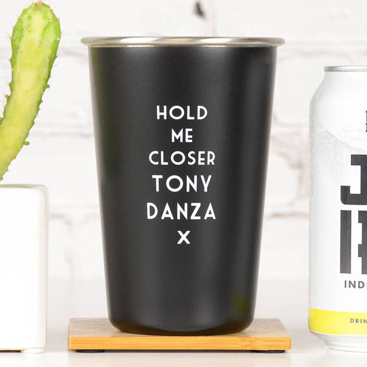 Hold me closer Tony Danza... Misheard Lyrics Pint Glass. Case Pack of 6 for wholesale by Meriwether